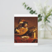 Carte Postale barde médiévale-4 (Debout devant)