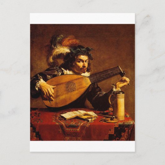 Carte Postale barde médiévale-4 (Devant)