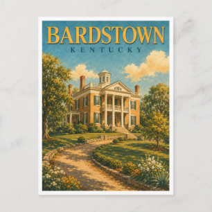 Carte Postale Bardstown Kentucky Federal Hill GeoSaga