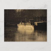 Carte Postale Barge de travail (Devant)