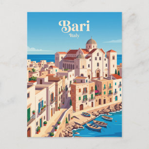 Carte Postale Bari, Italie