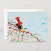 Carte Postale Bari, Italie (Devant / Derrière)