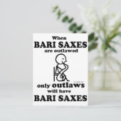 Carte Postale Bari Saxe Interdit (Debout devant)