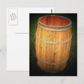 Carte Postale Baril de pomme de terre (Devant / Derrière)