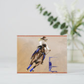 Carte Postale Baril Horse-Post Card (Debout devant)