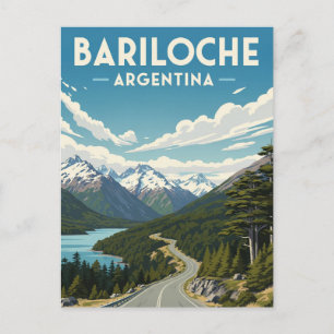 Carte Postale Bariloche Argentine Travel