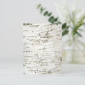 CARTE POSTALE BARK BIRCH (Debout devant)