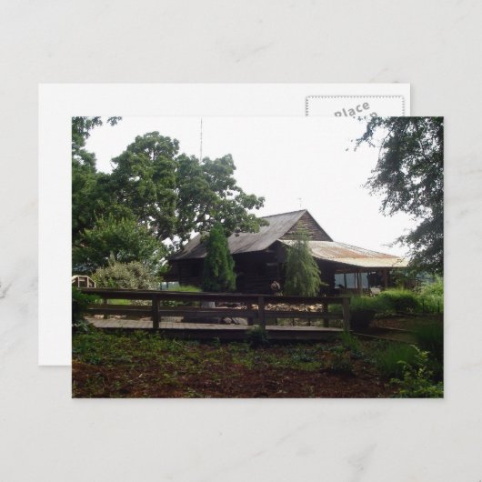 Carte postale Barn (Devant / Derrière)