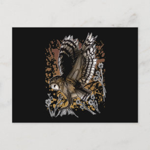 Carte Postale Barn Owl Stance