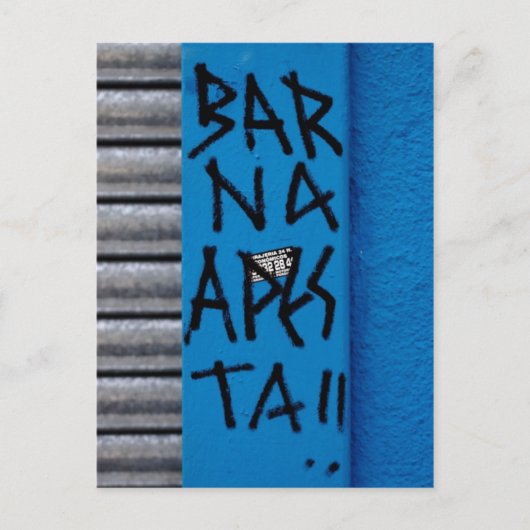 Carte Postale Barna apesta ! ! (Devant)