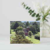 Carte Postale Barne rouge (Debout devant)
