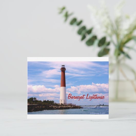 Carte postale Barnegat Lighthouse (Debout devant)