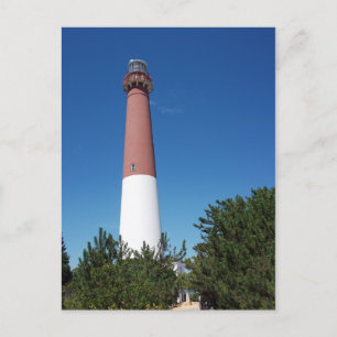 Carte Postale Barnegat Phare Vieux Barney