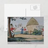 Carte Postale Barney combat un duel (Devant / Derrière)