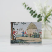 Carte Postale Barney combat un duel (Debout devant)
