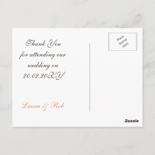 Carte Postale Barnwood corail fleurs mât jarres Merci notes (Dos)