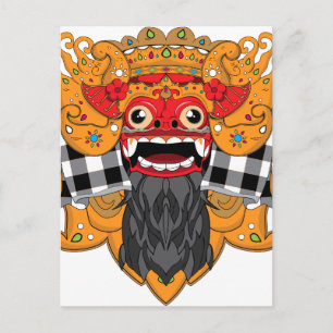 Carte Postale Barong Bali