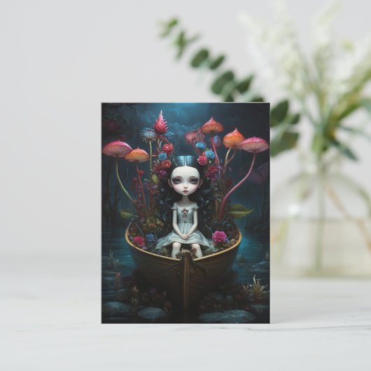 Carte Postale - Barque (Debout devant)