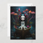 Carte Postale - Barque (Devant / Derrière)