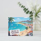 Carte Postale Barra de Navidad Mexique (Debout devant)