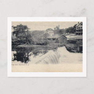 Carte Postale Barrage, Boonton, New Jersey Vintage