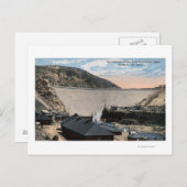 Carte Postale Barrage de Boise River et Great Arrow Rock (Devant / Derrière)