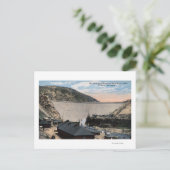 Carte Postale Barrage de Boise River et Great Arrow Rock (Debout devant)