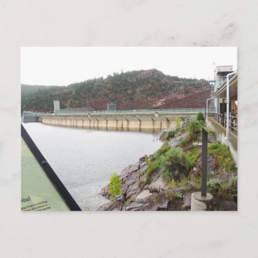 Carte Postale Barrage de la Gorge flamboyante sur Green River (N (Devant)