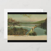 Carte Postale Barrage de Phoenixville PA Black Rock (Devant / Derrière)