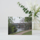 Carte Postale Barrage de roche de table (Debout devant)