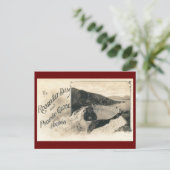Carte Postale Barrage de Roosevelt Vintage (Debout devant)