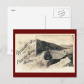 Carte Postale Barrage de Roosevelt Vintage (Devant / Derrière)