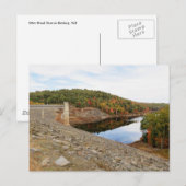 Carte Postale Barrage d'Otter Brook à l'automne (Devant / Derrière)