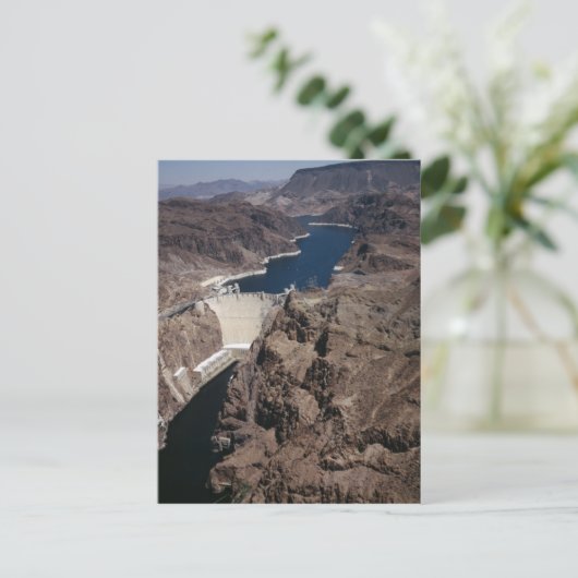 Carte Postale Barrage Hoover (Debout devant)