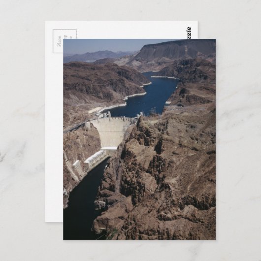 Carte Postale Barrage Hoover (Devant / Derrière)