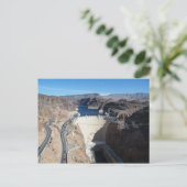 Carte Postale Barrage Hoover (Debout devant)