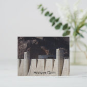 Carte Postale Barrage Hoover (Debout devant)