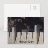Carte Postale Barrage Hoover (Devant / Derrière)