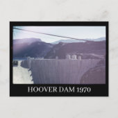 Carte Postale Barrage Hoover 1970 (Devant)