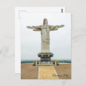 Carte Postale Barranca, Pérou, Christo Redentor (Devant / Derrière)