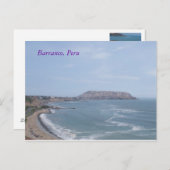 Carte Postale Barranco, Pérou (Devant / Derrière)
