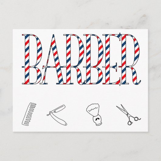 Carte Postale Barre (Devant)