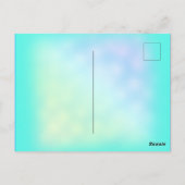 Carte Postale Barre à ongles Studio Beauté Holographique Silver  (Dos)