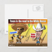 Carte Postale Barre arrondie (Devant / Derrière)