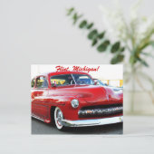 Carte Postale Barre chaude (Debout devant)