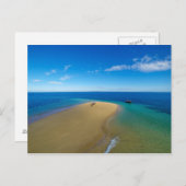 Carte Postale Barre de sable et île d'Ibos du dhaw |, Mozambique (Devant / Derrière)
