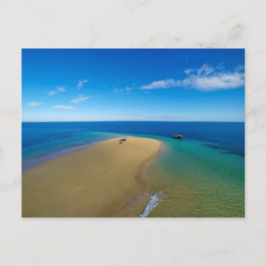 Carte Postale Barre de sable et île d'Ibos du dhaw |, Mozambique (Devant)