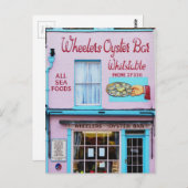 Carte Postale Barre d'huîtres Whitstable (Devant / Derrière)