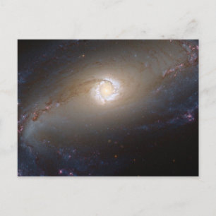 Carte Postale Barred Spiral Galaxy NGC 1097 Space