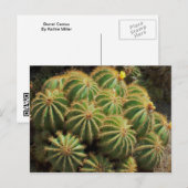 Carte Postale Barrel Cactus (Devant / Derrière)